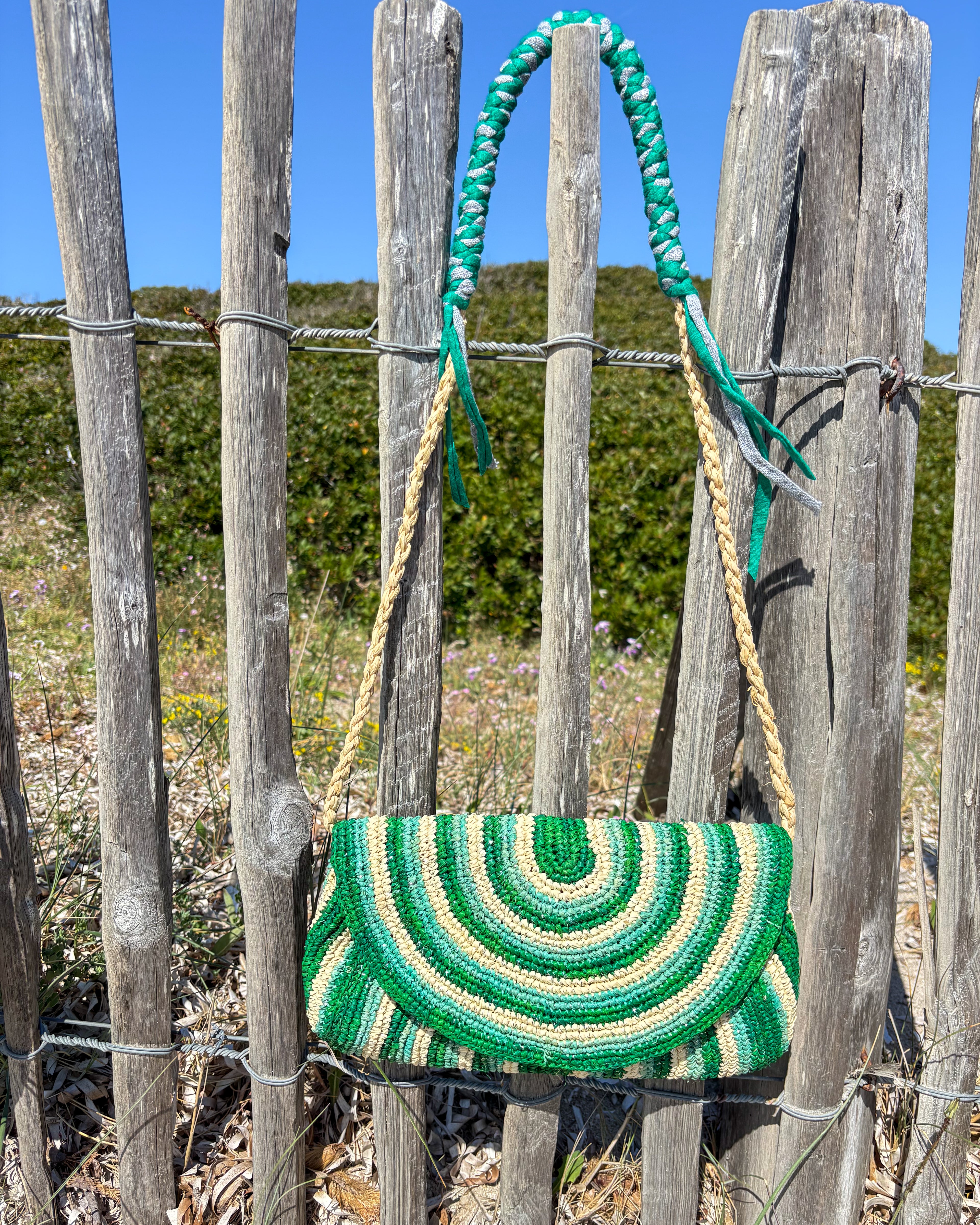 VERT RAYÉ SCINTILLANT